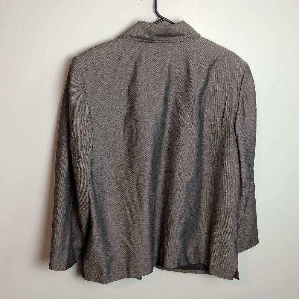 Pendleton Plus Size Jacket Blazer Gray Size 20w - image 2